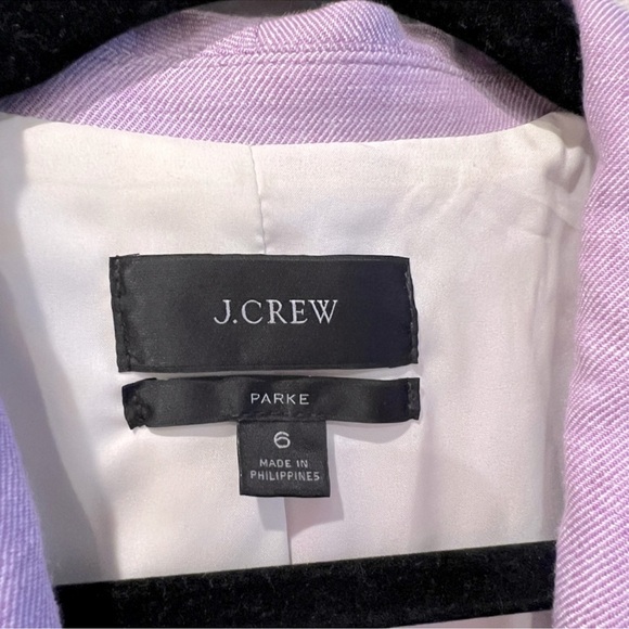 J.Crew Parke blazer in stretch linen size 6 (lilac color) - Picture 10 of 10